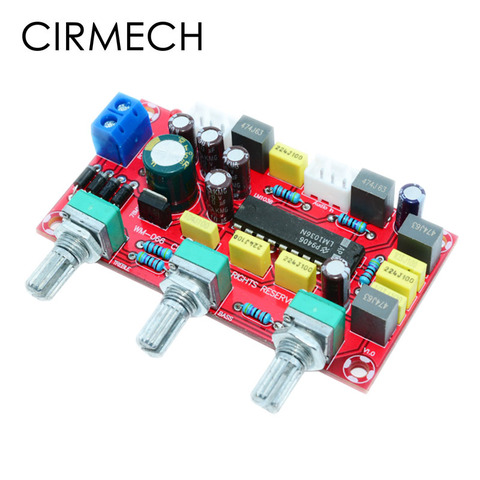 CIRMECH LM1036 OP-AMP HIFI preamplificador de amplificador de volumen tono EQ Tablero de Control DIY KIT y producto terminado ► Foto 1/6