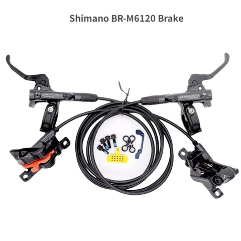 SHIMANO-freno de disco hidráulico para bicicleta de montaña DEORE M6100 M6120, freno de disco hidráulico BR BL M6100 M6120 DEORE, izquierda y derecha ► Foto 1/5