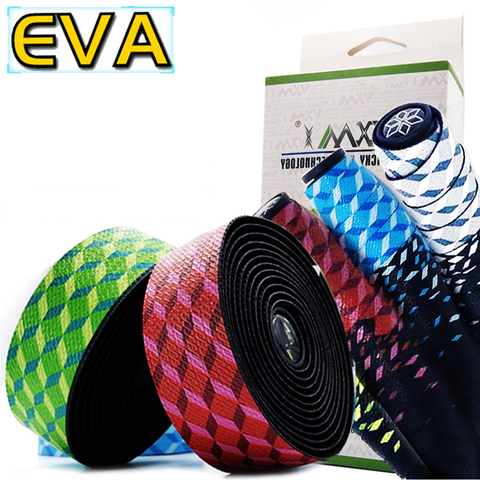 VXM-Cinta para manillar de bicicleta, 3 colores, brillante, resistente al agua, EVA ► Foto 1/1