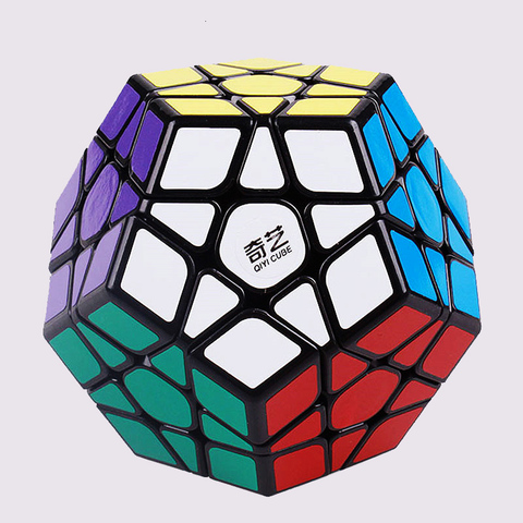 Cubo mágico QiYi S Megaminx Speed, rompecabezas profesional de 12 lados, juguetes educativos para niños, rompecabezas ► Foto 1/6