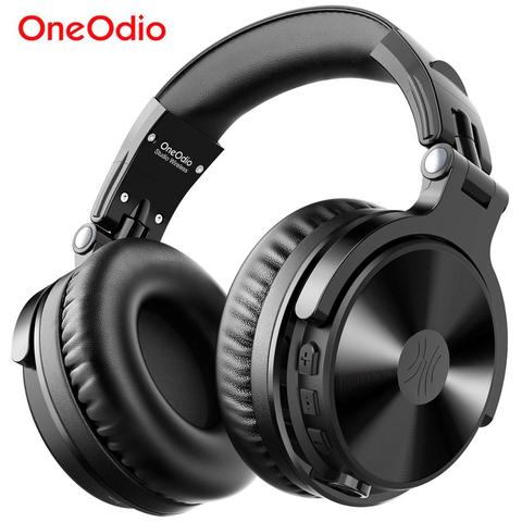 Oneodio-auriculares, inalámbricos por Bluetooth 5,0, auriculares estéreo deportivo con cable, auriculares con micrófono CVC8.0 para teléfono AAC ► Foto 1/6