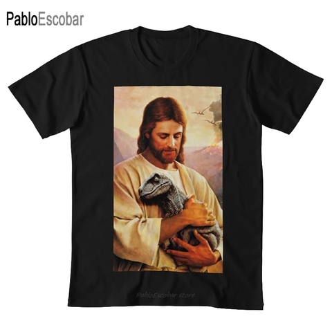 Camiseta de Jesús Raptor, Jesús raptor, Jesús raptor, tendencia, más vendidos, mitami popular ► Foto 1/5