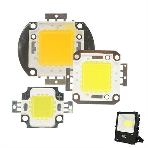 Alta potencia LED Cob Chip cálido blanco iluminación cuentas 10W 20W 30W 50W 100W matriz integrada DIY foco exterior ► Foto 1/6