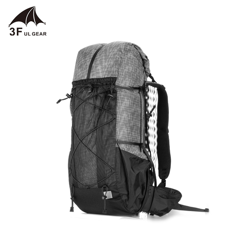 Mochila de senderismo 3F UL GEAR resistente al agua, bolsa de Trekking, ligera, para acampar, viajar, montañismo, 40 + 16L ► Foto 1/6