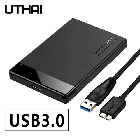 UTHAI-caja de disco duro móvil G28, 5Gbps, USB 3,0, SATA de 2,5 pulgadas, compatible con discos duros mecánicos variados y unidades de estado sólido (SSD) ► Foto 1/6