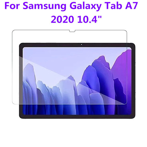 Protector de pantalla de vidrio templado 9H para Samsung Galaxy Tab A7, 10,4 pulgadas, 2022 SM-T500, T505, T507, película protectora transparente antiarañazos ► Foto 1/6