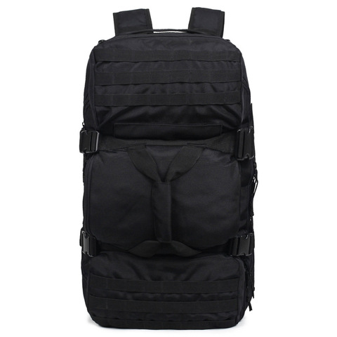 Mochila deportiva de gran capacidad para acampar al aire libre para hombre, bolsa de hombro para senderismo, viaje, Mochila Táctica Militar, 60L ► Foto 1/6