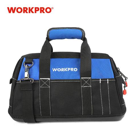 WORKPRO nuevas bolsas de herramientas impermeables bolsas de viaje para hombres bolso bandolera bolsas de almacenamiento con Base impermeable envío gratis ► Foto 1/6