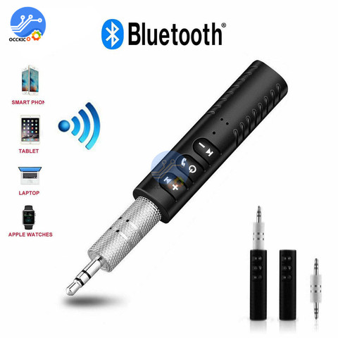 3,5mm inalámbrico Bluetooth receptor de Audio Kit de manos libres para coche 3,5mm Jack Aux música MP3 Adaptador de Audio para altavoz ► Foto 1/6