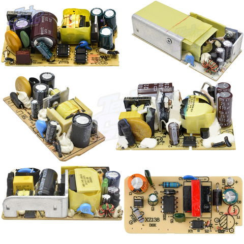 Interruptor de fuente de alimentación conmutada, protección de circuito de sobretensión, SMPS, AC-DC, 100V-240V, 110V, 220V a 5V, 12V, 5A, 2A, 2.5A, 1A ► Foto 1/6