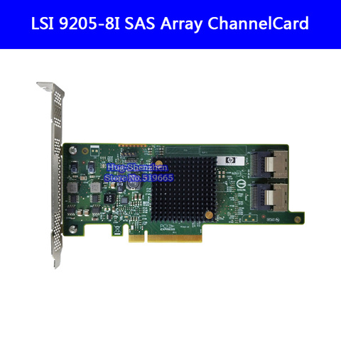 Tarjeta de canal de matriz de servidor, H220 SAS, LSI 9205-8i, 660088-001, 638834-001, para HP ► Foto 1/1