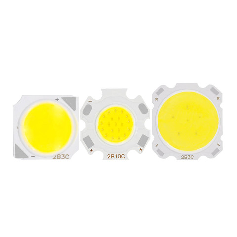 10 piezas un lote 3 W 5 W 7 W 10 W COB LED bombilla de luz de alta potencia chip LED lámpara de luz de foco Downlight lámparas ► Foto 1/6