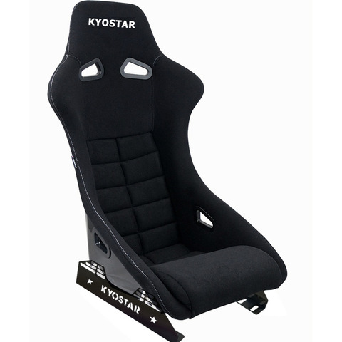 Kyostar Universal Negro carreras lateral de asiento de montaje para novia Recaro Sparco OMP asiento ► Foto 1/6