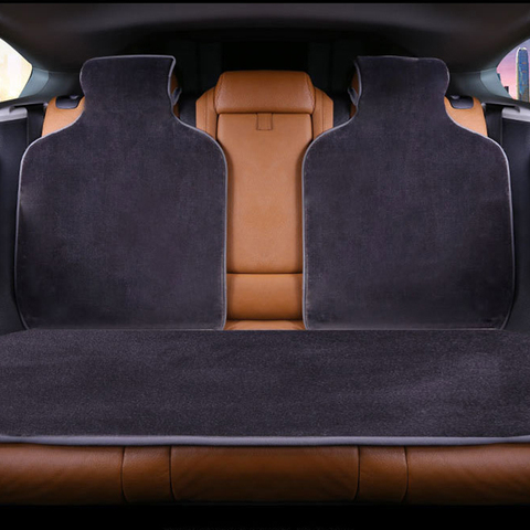 Fundas de piel sintética para asiento de coche, capas de piel sintética para asiento trasero, 7 colores, piel suave, invierno, cálido, verano, no se vende en caliente, nuevo 2022 ► Foto 1/6