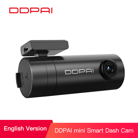 DDPai-minicámara DVR para coche, versión en inglés, 1080P, HD, visión nocturna, cámara con grabadora para coche, WiFi, f2.2, WDR, cámara de salpicadero ► Foto 1/6