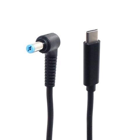 DC 5,5x1,7mm alimentación conector de clavija Cable conversor 19V adaptador USB, USB tipo C de Cable de carga para Acer Aspire adaptador de la computadora portátil ► Foto 1/6