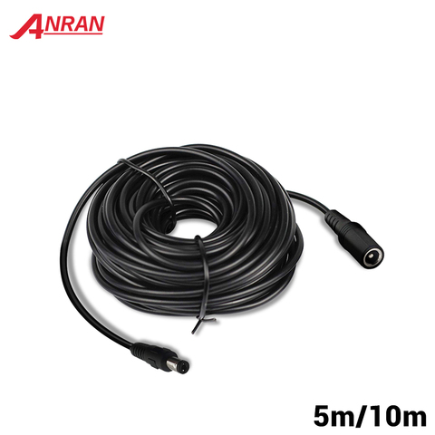 Cable de extensión de alimentación de 5M y 10M, Cable estándar de CC de 5,5mm x 2,1mm para cámara de seguridad CCTV ► Foto 1/6
