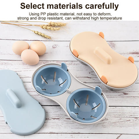Y microondas huevo cazador furtivo de escalfados olla para huevos de vapor cocina Gadget lavavajillas resistente al calor microondas huevo cazador furtivo ► Foto 1/6