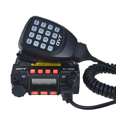 Mini walkie-talkie QYT KT-8900, Radio Móvil de doble banda, 25W, 136-174MHz, 400-480Mhz, transceptor móvil ► Foto 1/6