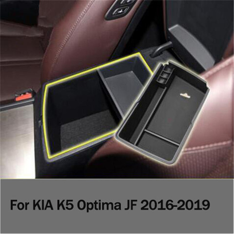 Accesorios de estilo de coche caja de almacenamiento del reposabrazos Central para KIA K2 K3 K4 K5 KX3 KX5 KX7 Borrego Mohave Forte sorento Sportage ► Foto 1/6