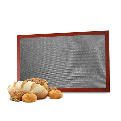 30*40cm almohadilla para hornear alfombrilla de silicona antiadherente revestimiento de lámina de horno perforado hornear macarrones hornear galletas bandeja para hornear galletas ► Foto 1/6