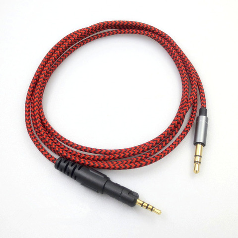 Cable de Audio de repuesto para ATH-M50x M40x, accesorios de auriculares tejidos de nailon ► Foto 1/5