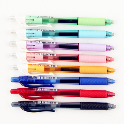 Pentel energy-X bolígrafo de Gel líquido BLN105 0,5mm bolígrafo de bola Japón negro/azul/Verde/azul claro/rosa/púrpura/rojo/naranja Color del cuerpo ► Foto 1/6