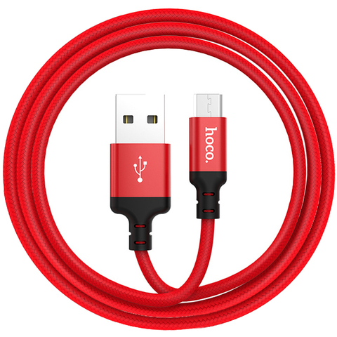 Hoco-Cable Micro USB de carga rápida para móvil, Cable de datos USB de 1m y 2m para Samsung S6, S7, Xiaomi, LG, Tablet, Android ► Foto 1/6