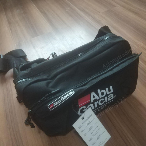 Bolsa de cintura para aparejos de pesca, estuche impermeable de hombro, señuelo multibolsillo, gancho de línea, broches giratorios, paquete de almacenamiento de conector ► Foto 1/6