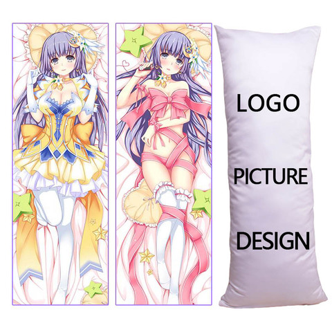 Almohada larga de Anime de gran batalla, cojín de tamaño grande, boda personalizada, para dormir, chica Sexy, para adultos, envío directo ► Foto 1/6