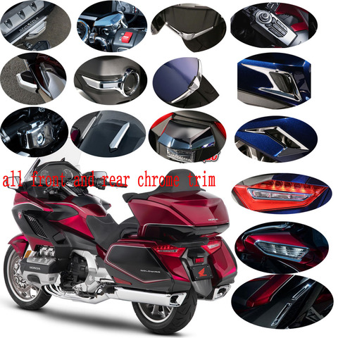 Embellecedor cromado delantero y trasero para motocicleta Honda Goldwing 1800 F6B GL1800 2022, accesorios para motocicleta ► Foto 1/6