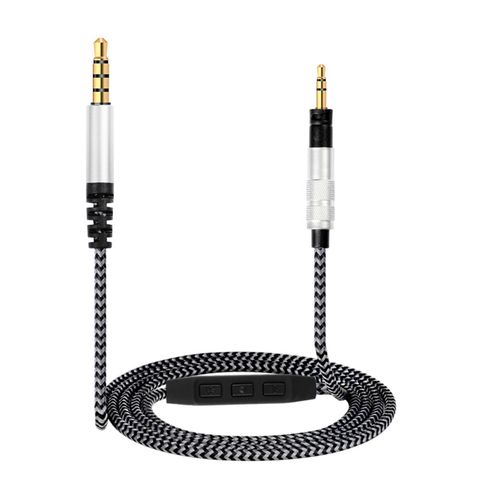 Cable de extensión trenzado para auriculares Sennheiser Momentum 3,0, 2,0, 1,0, 3, 2, 1, HD1 ► Foto 1/6