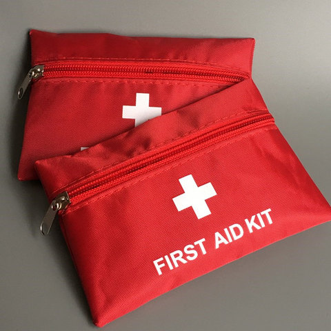 Bolsa de primeros auxilios para deportes al aire libre, bolsa para píldoras, mini bolsa médica de emergencia para el hogar, estuche para botiquín de primeros auxilios ► Foto 1/6