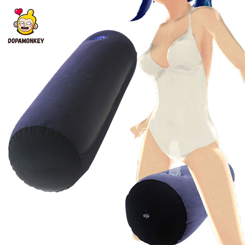 Juegos de adultos, almohada inflable del sexo flocado, sofá, para pareja consolador, vibrador, productos para sexo y masturbación ► Foto 1/6