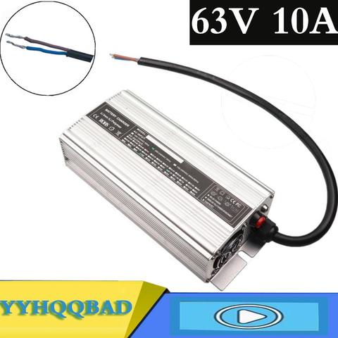 672W 63V 10A cargador para 15S de litio de 61,5 V Li-Ion cargador de batería bicicleta batería de bicicleta eléctrica de alta calidad envío gratis ► Foto 1/6