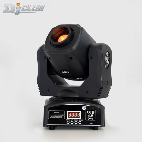 Iluminación de Dj Mini, foco Led con cabezal móvil, 60W, proyector de bolsillo ► Foto 1/6