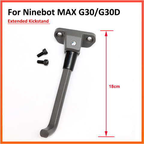 Soporte de estacionamiento extendido para patinete eléctrico Ninebot MAX G30 G30D, soporte de pie, reemplazo DIY, 18CM de longitud ► Foto 1/1