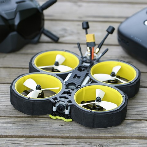 Iflight-Dron BumbleBee HD V2, 145mm, 3 pulgadas, con conducto de cine, succex-a F4 40A BLHeli32 ESC AIO FPV, unidad de aire 4S 1408/6S ► Foto 1/6