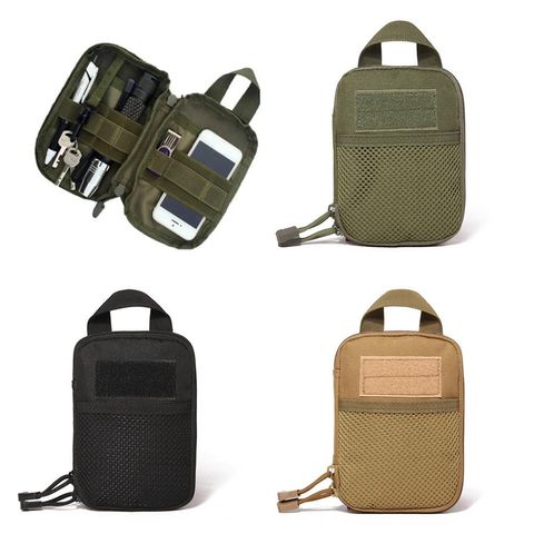 Bolsa táctica de nailon 600D para exteriores Molle riñonera militar bolsa del teléfono móvil cinturón riñonera EDC bolsa de engranajes Gadget ► Foto 1/6