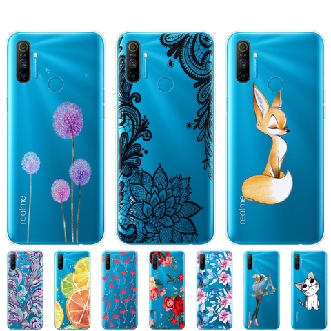 Funda de silicona suave para teléfono móvil Realme C3, carcasa trasera de TPU suave para OPPO Realme C3 RMX2022 C 3 RealmeC3, Funda protectora para teléfono, 6,5 pulgadas ► Foto 1/6