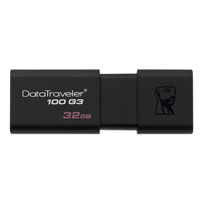 Kingston DataTraveler 100 G3 flash Drive USB3. 0 negro ► Foto 1/6