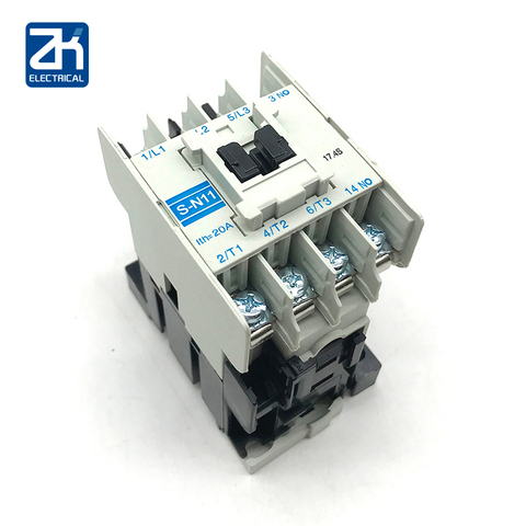 S-N11 220 v380v 20A magnética AC póngase en contacto con s-n11 AC de Nivel 3 en contactor de elevador ► Foto 1/4