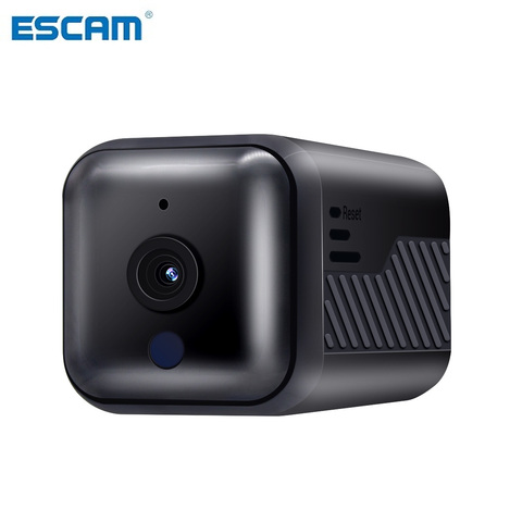 ESCAM-Mini cámara de visión nocturna con WiFi, dispositivo G16 de 1080P con batería y Audio, compatible con punto de acceso AP, grabadora de vídeo con tarjeta de 64GB ► Foto 1/6