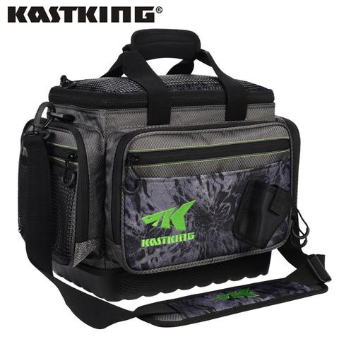 KastKing-Bolsa de pesca multifuncional de gran capacidad, señuelo, aparejos de pesca, bolsas de cintura para exteriores, cajas de pesca, alicates de almacenamiento ► Foto 1/6