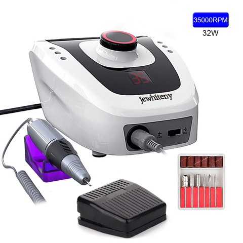 Máquina pulidora eléctrica para uñas, 32/19, 5W, 35000RPM, para manicura y pedicura ► Foto 1/6