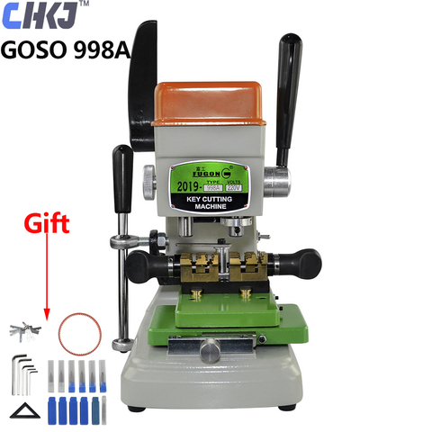 CHKJ-máquina de corte de llave Vertical GOSO 998A, cortadora de llaves de 220V, duplicadora de copias, perforadora de llaves de puerta de coche, cerrajeros, herramientas ► Foto 1/6