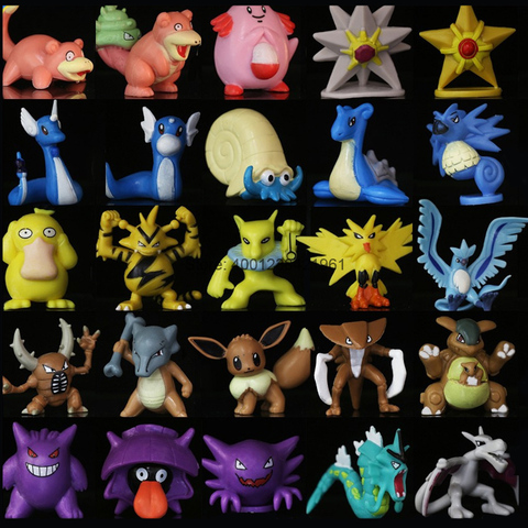 Figuras de acción de Pokémon 1, 2. ª generación, Moltres Articuno, Electabuzz, Scyther, Mewtwo, Bulbasaur Charmander, Squirtle, colecciones de figuras de acción ► Foto 1/6