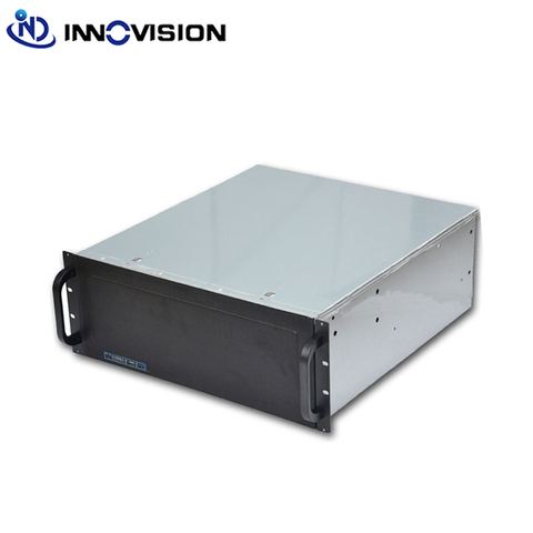 Estante Industrial para ordenador, carcasa de montaje de 480MM de profundidad, compatible con 15HDD, servidor de almacenamiento, chasis, IPFS, instalación máxima de 12x13 pulgadas, M/B, 4U ► Foto 1/6