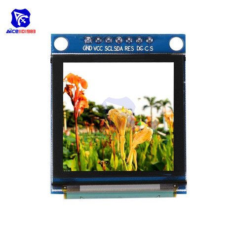 Diymore-Módulo de pantalla OLED 1,5 a todo Color, interfaz de serie SPI, SSD1351, controlador LCD para Arduino C51, STM32, 128128 pulgadas ► Foto 1/6