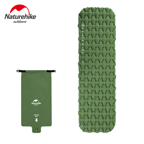 Naturehike-esterilla de viaje portátil para acampar, colchón de aire individual, colchoneta inflable ultraligera autohinchable para dormir ► Foto 1/6